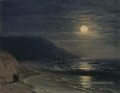 yalta les montagnes la nuit Romantique Ivan Aivazovsky russe